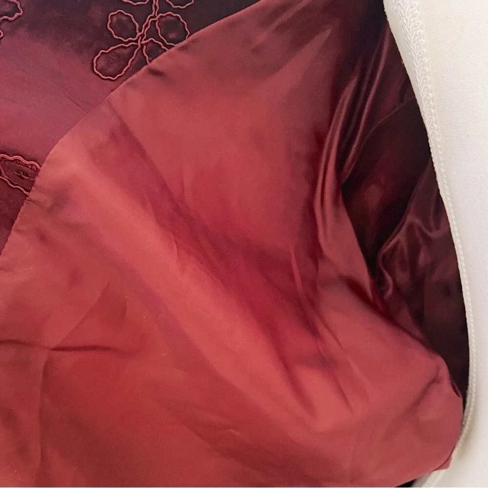 SUSAN GRAVER PLUS 1X EMBROIDERY ARTISITC‎ WHIMISICAL LINED LIGHTWEIGHT JACKET